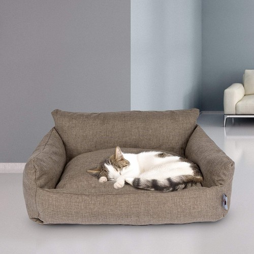 Letto per cani gatti lino - gatti,